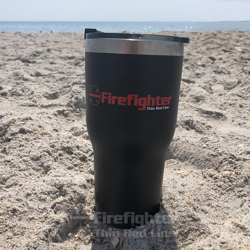 RTIC Firefighter Stainless Steel Tumbler Cup